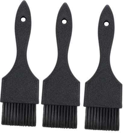 STOBAZA 3stücke Haarfärbebürste Applikatorpinsel Für Haarfarbe Friseurwerkzeug Aus Robustem Kunststoff Langlebiges Barbierwerkzeug Für Professionelles Salonzubehör