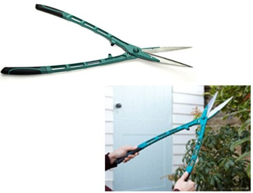 LIGHTWEIGHT GARDEN SHEARS (560) - THE LIGHTEST, LONG REACH ALLOY SHEARS.