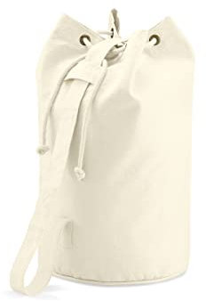 Quadra Herren QD027 Segeltuch-Seesack, Natur, Einheitsgröße