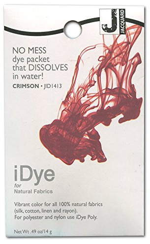 Jacquard iDye für natürliche Stoffe, 1,4 l, Purpurrot