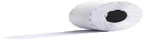 Avery Rouleaux de 1500 Étiquettes Blanches Adhésif Amovible 26x12mm - 10 Rouleaux