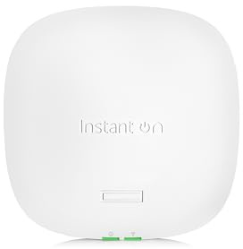 HPE Networking Instant On Access Point AP25 4x4 WiFi 6 Indoor Wireless Access Point | Power Source Not Included | US Model (R9B27A)