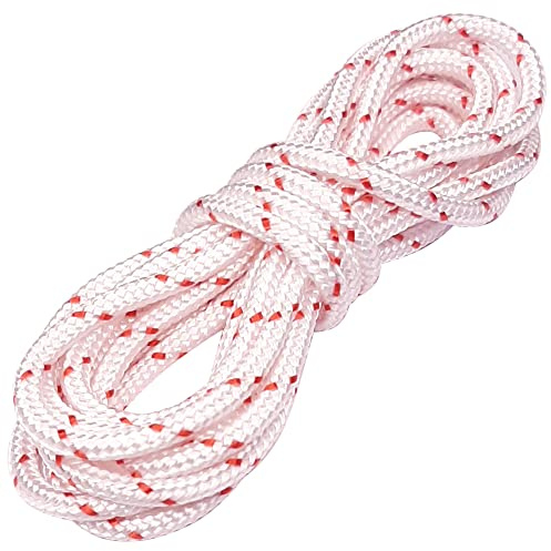 cyclingcolors Starterseil Anwerfseil 2m lang für Rasenmäher Motorsäge Schneefräsen Gartengeräte Baugeräte, Durchmesser 4.0mm