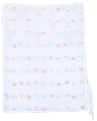 Angoily Housse de Lave-linge Étanche Couvercle Anti-éclaboussures pour Lave-glace Couvercle de Laveuse à Impression Transparente Protection Solaire Housse de Protection Style Aléatoire