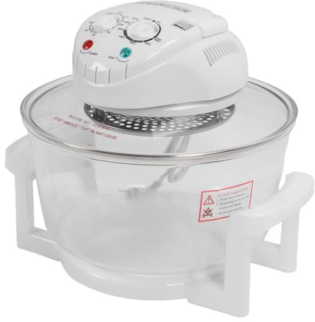 Friteuse sans Huile, Friteuse Numérique électrique Robuste de Grande capacité de 12 L, Saine pour le Steak et les Frites (Prise UE 220V)