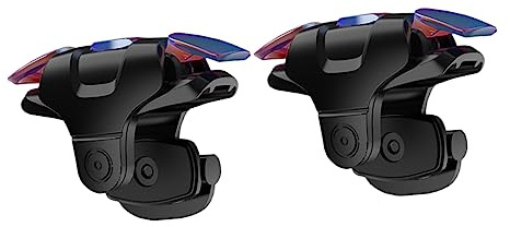 jojofuny 3paare Langlebige Mobile Game Trigger Universeller Gaming Controller Für Smartphones Mit Anpassbarer Positionierung Und Rutschfesten Silikonpads Für Shooter-spiele