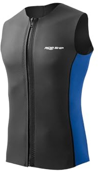 F Fityle Haut de Combinaison de plongée sans Manches, Gilet de plongée en néoprène, Gilet de plongée avec Tuba, Combinaison Thermique, Gilet de plongée à, 2XL
