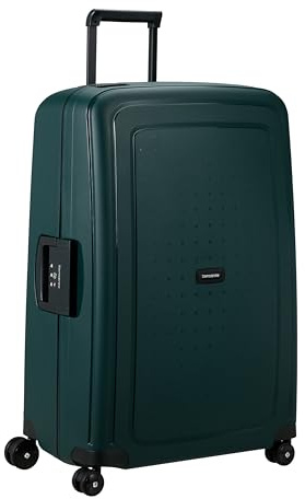 Samsonite S'Cure - Spinner L, Suitcase, L 75 cm, 102 L, Green (Dark Teal)