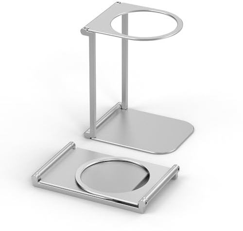 ICARE Soporte Café a Gota Portátil Plegable en Aluminio, Soporte para Filtro de Café Manual, Apto para Cafetera Portátil ICARE KF-JN-01 (1 Pieza)