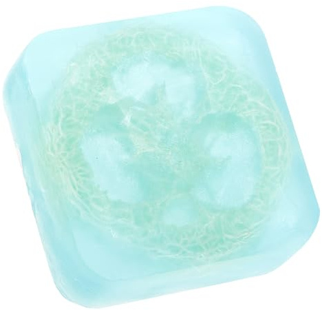 Jabón Artesanal de Lufa 100g, Barra Exfoliante para Baño y Rostro | Lufa y Jabón, Limpieza Excelente, Uso para Mujeres y Hombres, Formato de 100g