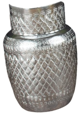 Angoily Cruche Métal Vintage avec Poignée Pichet Multifonction pour Café Vin Lait et Eau Design Artisanal pour Fêtes et Mariages