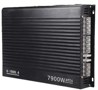 Amplificatore, Amplificatore, Amplificatori Di Potenza Stereo Per Subwoofer Audio Potente In Lega Alluminio A 4 Canali 12V 7900W,per la casa