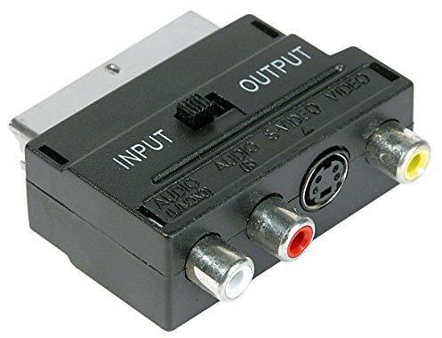 SLx Scart 3 RCA S VHS adattatore