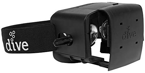 Durovis Dive 5 - Cuffie per realtà virtuale - Set VR per giochi 3D, film, video, app di Google Play e App Store di Apple - per smartphone Android e iOS: Apple/Samsung/LG/Sony/Huawei/HTC