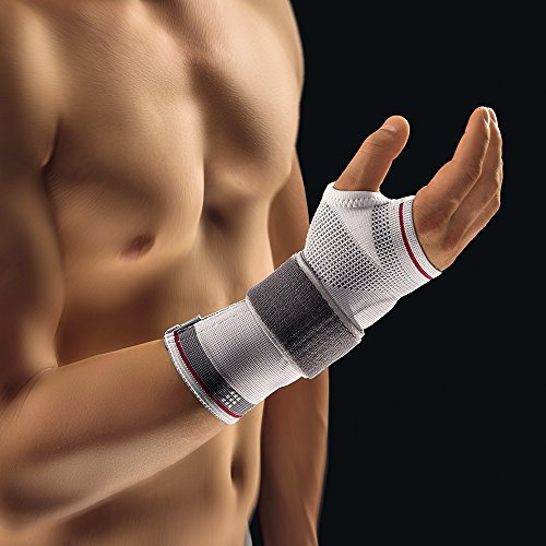 BORT Select ManuZip® volar Handgelenkbandage, silber
