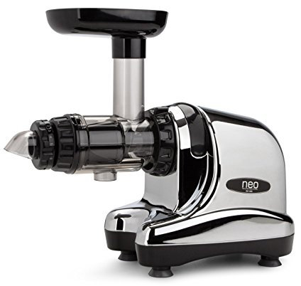 Extracteur de jus Oscar Neo DA 1000 - Slow juicer, extraction lente à froid - couleur chrome
