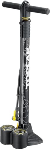 TOPEAK Joeblow Dualie, Bomba Para Bicicleta Unisexo, Negro, 69 X 23 X 17 Cm