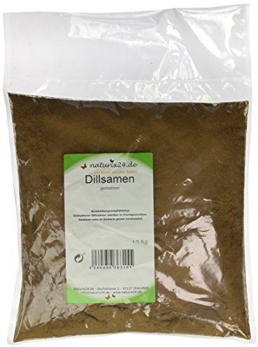Naturix24 Dillsamen gemahlen, 1er Pack (1 x 1 kg)