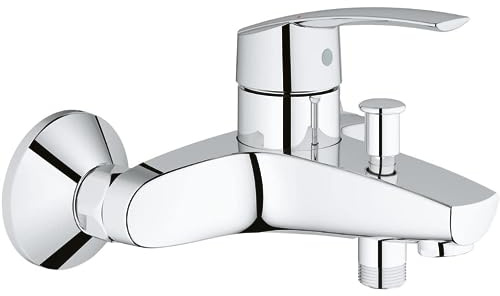 Grohe Start Wannenarmatur mit Temperaturbegrenzer und Rückflussverhinderer chrom 32278001