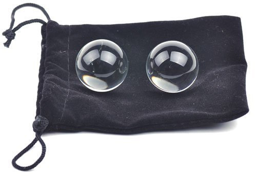 eeddoo® Premium Liebeskugeln - Glas - Smart Balls für Sie & Ihn - Analkugeln - Butt Plug Kugeln - Analkette - Love Balls (Anal Beads biegsam weich ohne Rückholschlaufe Sextoy Joy Balls)