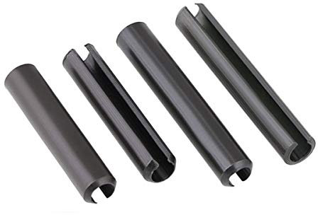 100 Stück M3 Federstift Elastic zylindrischen Hohl Pin Splint Positionierstifte 35mm