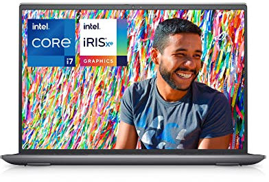 Dell Inspiron 13 5310 Ordinateur Portable Intel EVO i7-11370H 13.3'' QHD+ Platinum Silver 8 Go de RAM 512 Go Intel Iris Xe - UMA Graphics Windows 10 Home Clavier AZERTY Français rétroéclairé