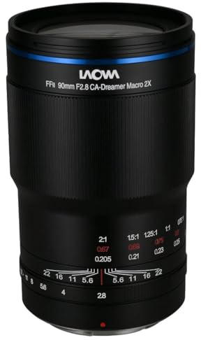 LAOWA Objectif 90mm f/2.8 2X Ultra Macro Apo Compatible avec Nikon Z | Provenance France. Emballage securisé. Livré avec Facture dont TVA.