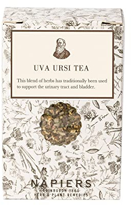Napiers Uva Ursi Herbal Tea Blend | Loose Leaf Tea | Support For Urinary Tract, Kidneys & Bladder | 100g