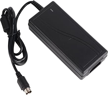 Adaptador de Fuente de Alimentación de 12 V 5 A, Adaptador de Fuente de Alimentación de 60 W con Enchufe de 4 Pines, Reemplazo de Cargador Adaptador Universal de 100 V A 240 V