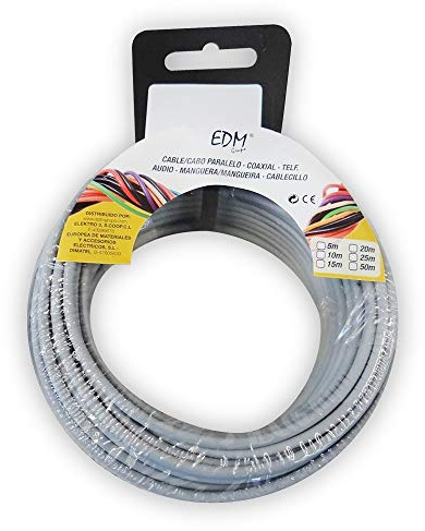 Flexible Cable Reel 2.5 mm Grey 10 m Halogen-Free