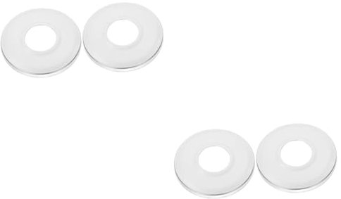 Sosoport 4pcs Pool Ladder Cover Plates Swimming Pool Handrail Decorative Easy Installation Protective Design for Home Office Use