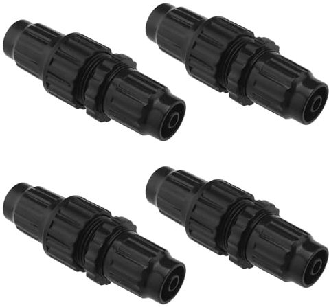 SG Store 4 Sets Gartenschlauch-Reparaturset Gartenschlauch-Kunststoff-Adapter Schlauch-Stecker-Buchse-Stecker-Adapter Wasserhahn-Kunststoff-Stecker Garten-erweiterbarer Schlauch-Stecker