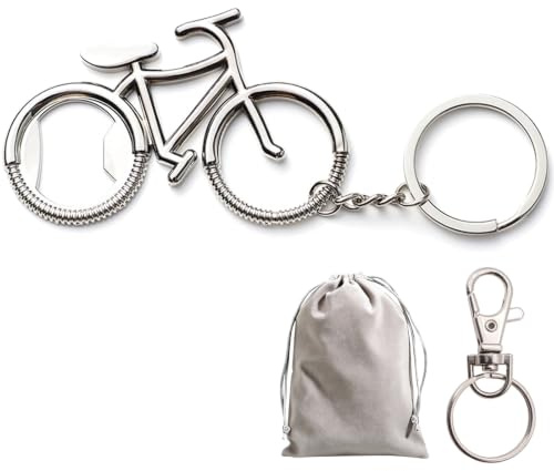 Fahrradschlüsselanhängerrrad Flaschenöffner - 1PCS Fahrrad Schlüsselbund Fahrrad Geschenk, Fahrrad Dekoration Schlüsselanhänger Flaschenöffner, Geschenke für Radfahrer Männer Frauen Freund Vater Papa