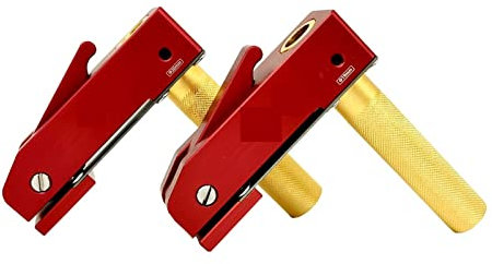 Messwerkzeuge Holzbearbeitungs-Desktop, schnell wirkende Niederhalteklemme und Zapfenstopper-Spannwerkzeug-Set for Holzbearbeitungsbänke, 19/20-mm-Lochwerkzeug Schnellere Effizienz und Genauigkeit für