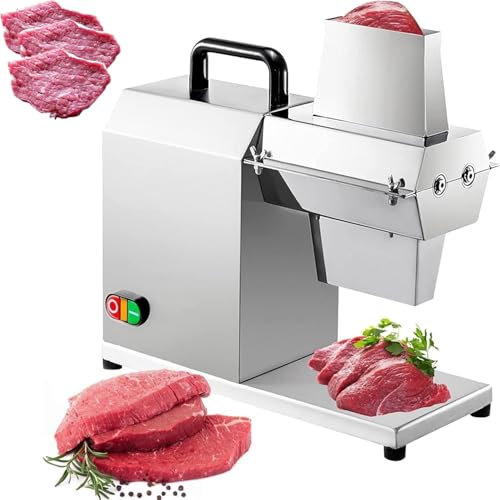 hocvseo Electric Meat Tenderizer, 450W Heavy Duty Meat Cuber Tenderizer, Stainless Steel Beef Steak Flatten Machine, for Tenderizing Beef Turkey Chicken Pork Mutton Fish Steak