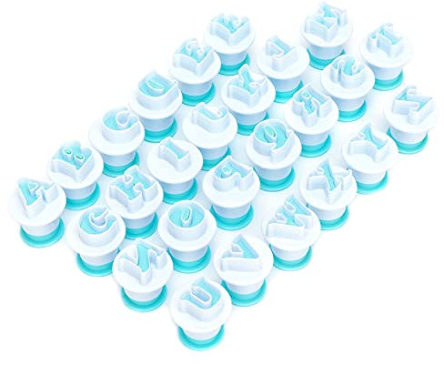 26 taglierina per fondente in plastica, per decorazioni uniche da dessert