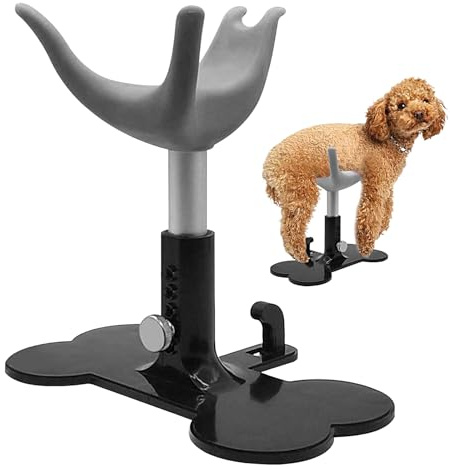 Dog Grooming Stand for Small Dogs, 5.7-7.3 Adjustable Dog Groomings Table Arm, Keeps Dogs Standing Up, Silicone Pet Grooming Support Stand for Bathing Trimming