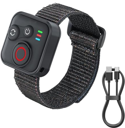 Action Camera con telecomando Bluetooth per Insta360 X5/X4/X3/ACE PRO 2/ACE PRO/GO 3S/GO 3, portata 50 m, supporto wireless vlogging e registrazione azione azione