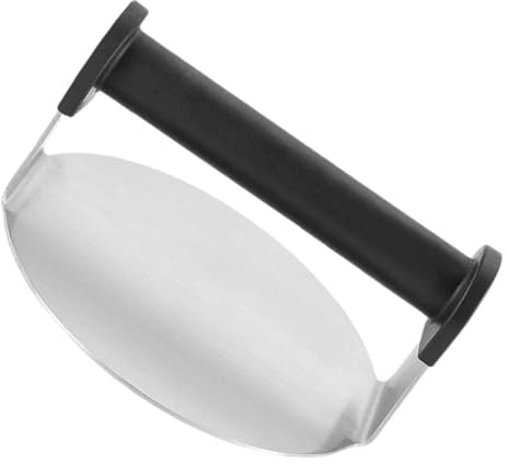 DOITOOL Presse à Burger Rond Acier Inoxydable Résistante et Facile à Nettoyer Presse Viande Compacte pour Galettes Uniformes Outil Polyvalent pour Steak et Viande Hachée