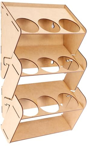 Soporte para Botes de Aerosol,Organizador de Latas de Pintura en Spray de Madera - Organizador De 3 Niveles Para Taller Y Manualidades Pintura Grafiti Modelismo