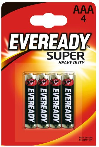 Eveready AAA Silver Battery (Pack of 4)
