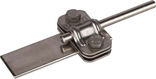 Dehn 459139 Dreistockklemme Schiebe Uni Platte 8 – 10/30 mm Niro V2 a