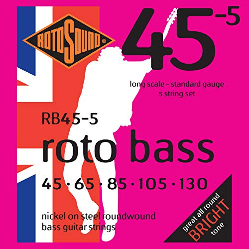 Roto Bass Nickel 5-String Standard | 45-130