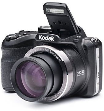 KODAK Pixpro - AZ365 - Appareil Photo Bridge Numérique 16 Mpixels - Noir