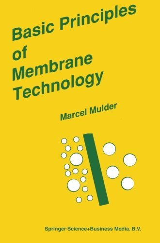 Basic Principles of Membrane Technology by J. Mulder (2013-10-04)
