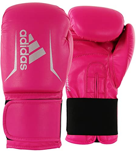 adidas Unisex Speed 50 - Pink/Silber 10 Oz; Adisbg50 Boxhandschuhe, pink/silber, oz EU