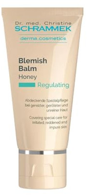 Schrammek - Blemish Balm BB Cream Anti-Manchas Base Maquillaje Mujer Hidratante Todo en Uno Multifuncional con Color Honey y SPF 20 - Unifica Tono Protege Hidrata - 40 ml Beauty Cream