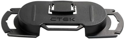 CTEK CS WALL Mount, praktische & sichere Aufbewahrung für CS Batterieladegeräte, Klemmhalterung für geordnete Kabelaufbewahrung, für einfaches Laden, robust, vielseitig