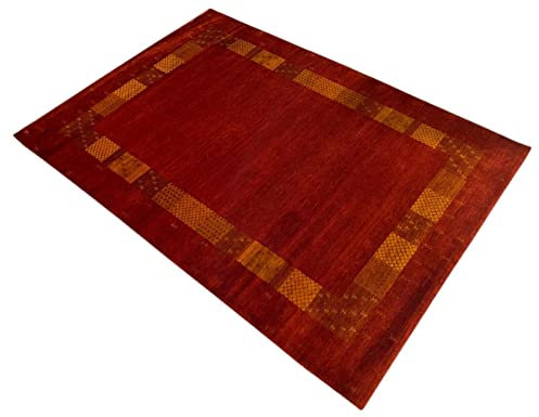 Handgeknüpft Rot Rust Teppich 200X300 cm 100% Wolle Orientteppich 5,2 kg Compatible with Pro qm