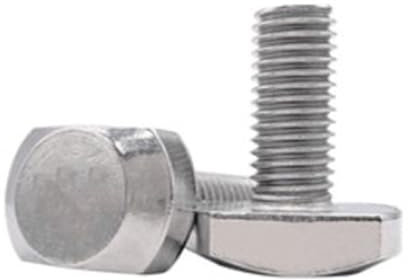 Hammerkopfschrauben Hammerkopfschraube T-Schraube 1/2 Stück M10 M12 Schrauben for T-Nut Edelstahl T-Bolzen T-Schraube Vierkantschrauben T-Kopf-Schraube Rutsche T-Bolzen M12 1 Stück, 30 mm(M10*90mm)